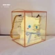 Fortune Cat/Blue+Square Box/Rafieca