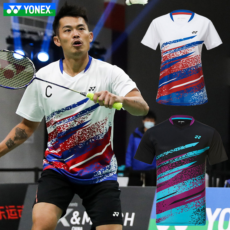 New YONEX yyy badminton suit Spring Summer 110200 men's and women's quick-dry all-ENGLAND competition team uniform