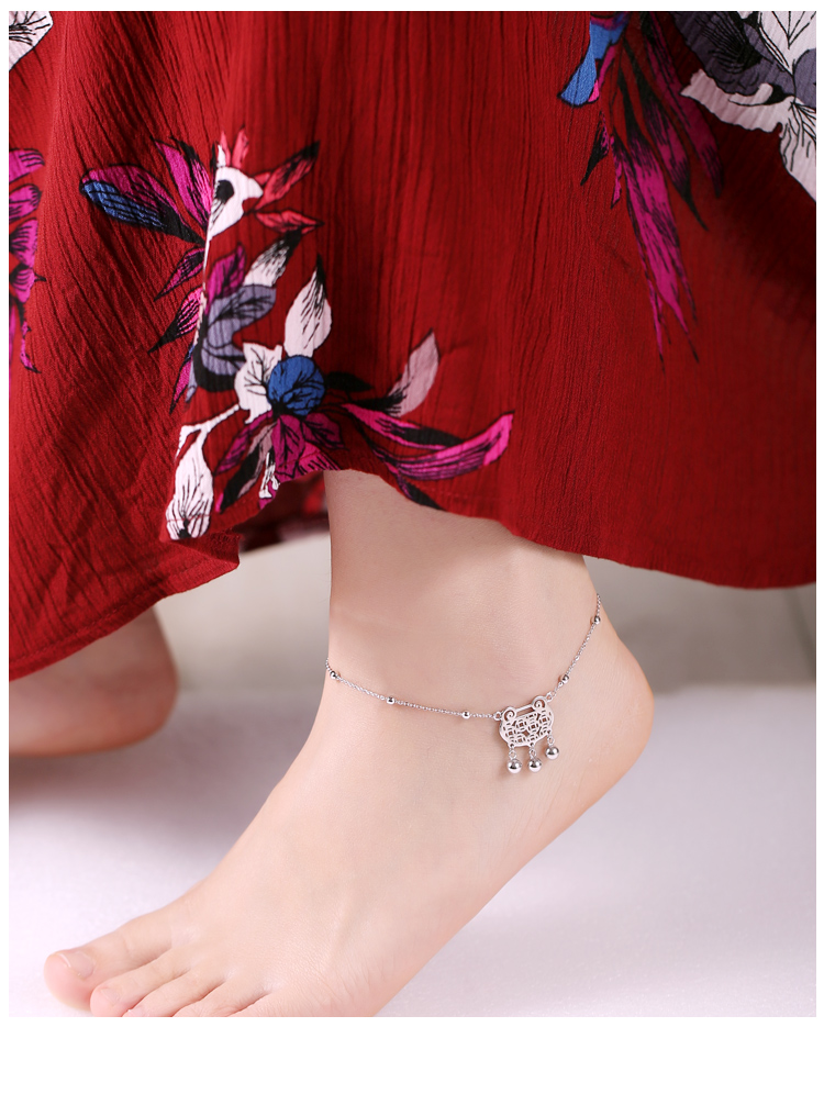 Bracelet de cheville Femme OTHER   en Argenterie - Ref 3101824 Image 11