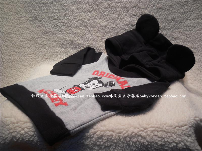 0-6 months US foreign trade Original single Dijia Deep autumn premature birth of newborn baby baby thin lavet sweater