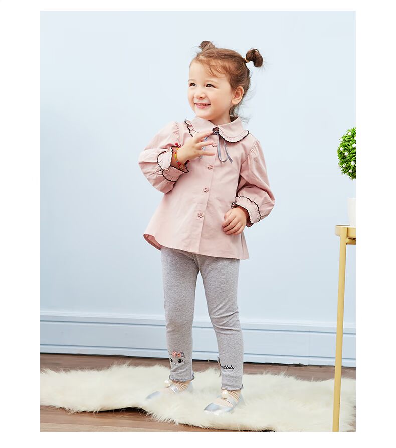 Quần legging bé gái mùa hè mỏng bé gái đen 2 mùa xuân và thu 3 trẻ em 3 tuổi mặc quần cotton trắng trẻ em - Quần quần thể thao cho bé