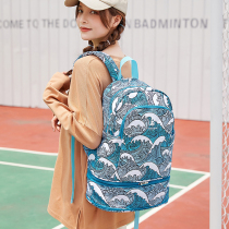 Dry and wet separation swimming backpack camouflage folding fitness sports backpack women Summer Travel light waterproof large capacity