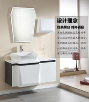 High-grade luxury oak bathroom cabinet European style oak cabinet washbasin multi-oak size combination