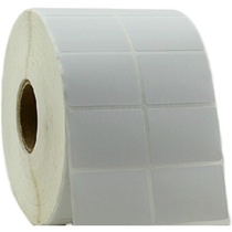 High quality copper paper 45 25 5000 sheets Double row Tag paper Adhesive blank stickers 4 5 5