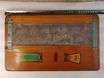 Transcription steel plate Art version during the Cultural Revolution portrayed the header Iron Pen wax paper steel plate gauze rubber roller