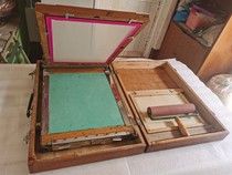 Tianjin Culture Card 711 old-fashioned hand-push oil printing machine guarantees normal use of six accessories