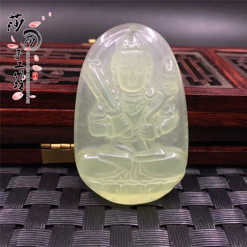 Xiu Yumoto life Buddha pendant male and female duozodiac Eight major patron saint Necklace Imaginary empty hidden bodhisattva transfer Paon Ping An