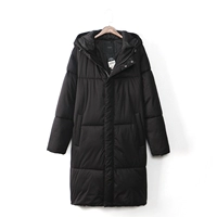 £ 119,99! Có thể các cặp vợ chồng trên đầu gối đen trùm đầu áo khoác dài cotton cotton 1,24kg áo da lộn nam