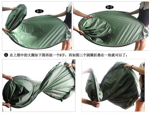 Miễn phí tốc độ mở phòng thay đồ ngoài trời di động lều thay đồ di động nhà vệ sinh tắm vòi hoa sen mùa đông ấm áp - Lều / mái hiên / phụ kiện lều Thảm bạt lót đáy lều cắm trại