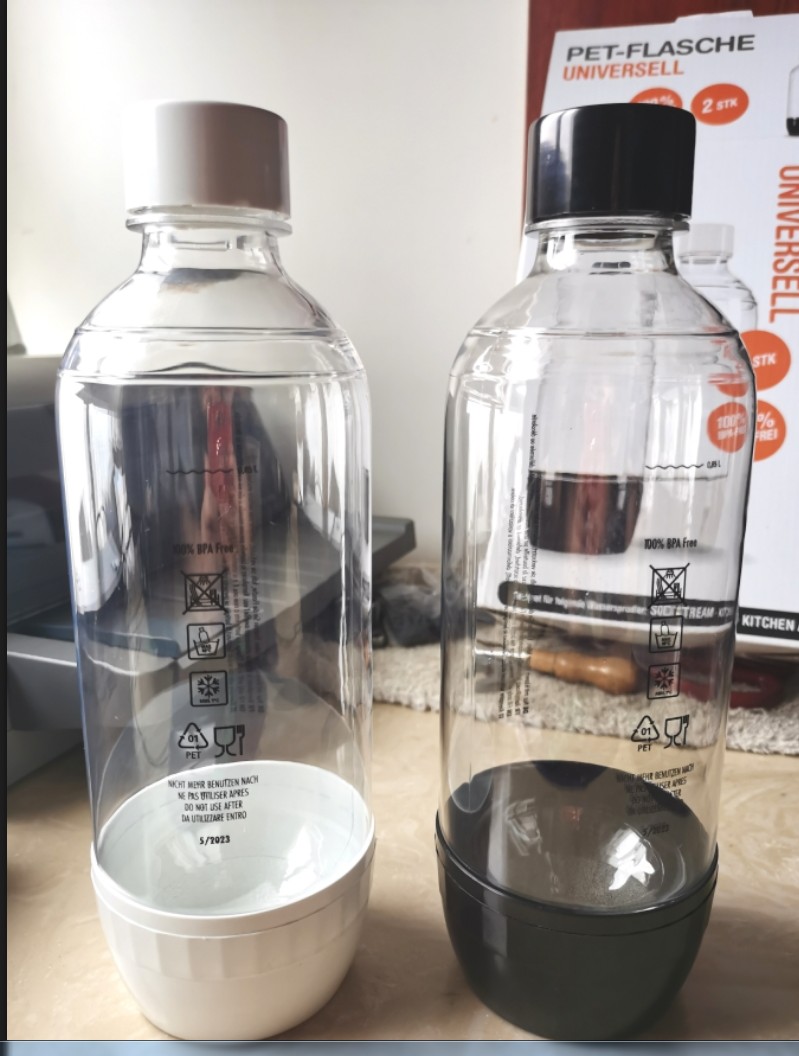 A brother joint Soda bubble machine special pressure bottle 1L0 5L food grade material thread interface boutique