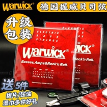 Warwick Red Card Holding Wee Electric Bass Strings Four Strings Five Strings 42200 Bex Strings Bass Set Strings Corlin Line