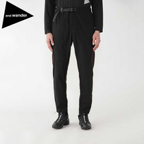 and wander fleece base pants mens and womens autumn and winter outdoor sports plus fleece thickened warm pants