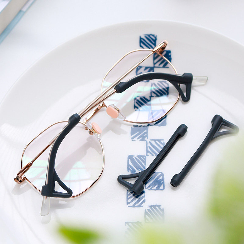 Glasses anti-fall artifact eye anti-slip silicone sleeve fixed ear hook ring leg support children's anti-ear hook