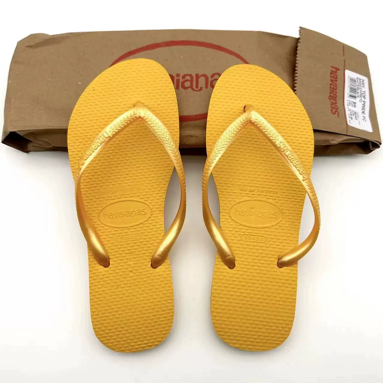 Бразильские шлепанцы havaianas Havana, классические, узкие женские, Victoria's Secret, розовый однотонный цвет, тонкий ремешок, нескользящие сандалии и тапочки