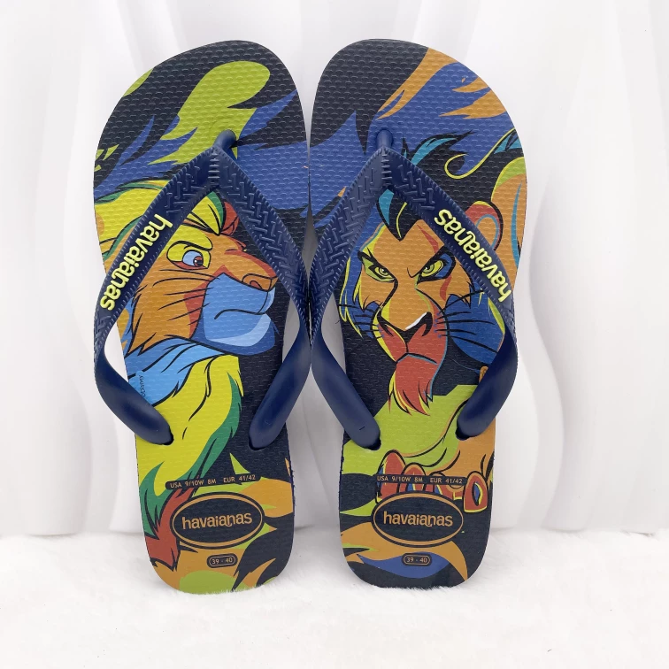 24 Havaianas шлепанцы ТОП ОДИНОГО изделия со-брендированные нескользящие и комфортные