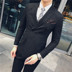 Bộ đồ đôi phù hợp với bộ đồ nam ba mảnh phù hợp với kinh doanh vest nam Suit phù hợp
