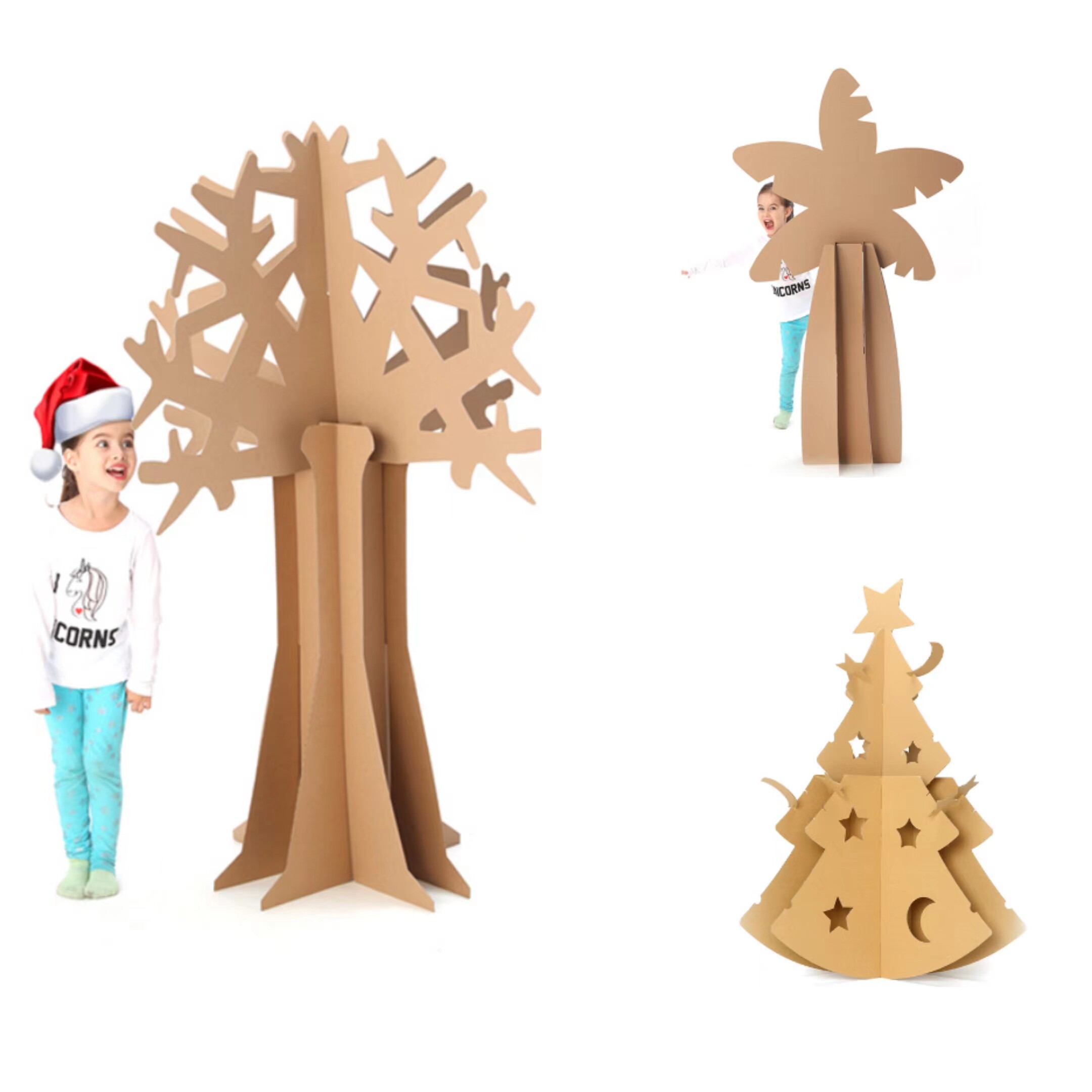How to choose cardboard stereo tree diy materials? is it suitable for ...