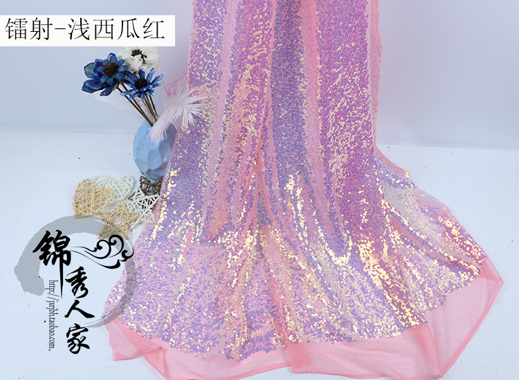 3MM vải vải dày đặc lưới sợi hỗn loạn trang trí đám cưới chụp nền váy trang phục sân khấu vải - Vải vải tự làm chất vải thô