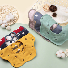 婴儿口水巾纯棉防水【随机发1条】