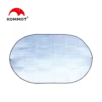 Tent proof mat outdoor 3 people-4 people aluminum film mat double picnic mat single beach mat waterproof climbing mat