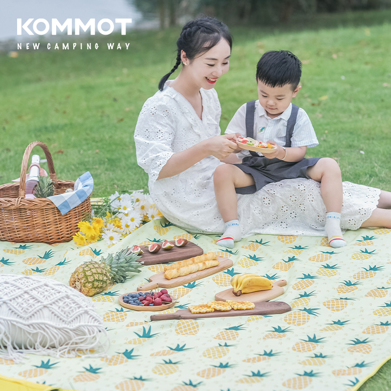 Net red picnic mat machine washable outdoor floor mat portable moisture-proof mat picnic cloth foldable waterproof camping