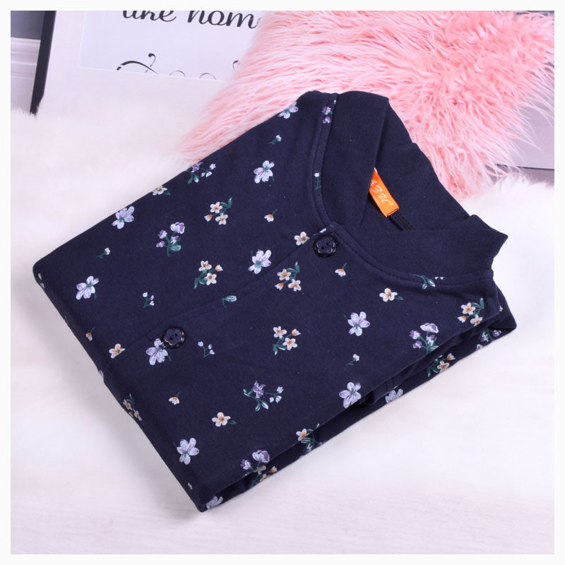 Middle-aged and elderly pure cotton autumn clothes