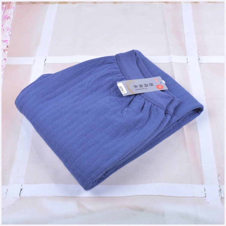 Quần trung niên và người già dày mùa thu quần cotton nam ấm quần lỏng lẻo cha ba lớp bông vải ấm quần đơn mảnh quần quần legging cao cấp