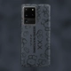 Samsung S20Ultra Серый Синий Kaws