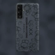 Samsung S21 серо-синий Kaws