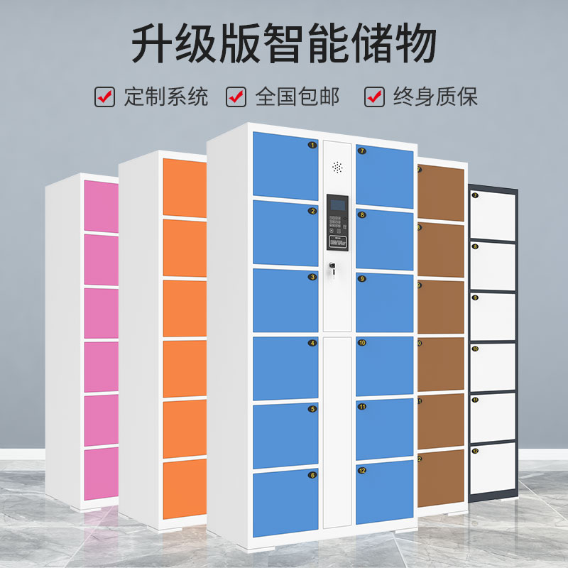 Electronic locker Self-service locker Face recognition fingerprint two-dimensional code scanning cabinet Factory direct sales support customization