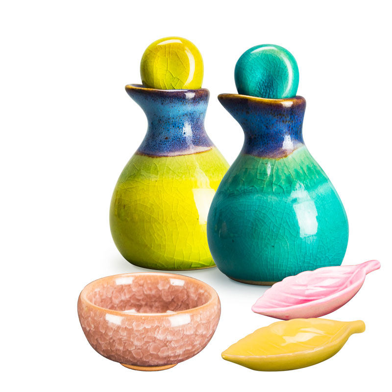 Ceramic Essential Oil Dishes Pot Beauty Salon SPA Ice Cracked Dispensing Bowl Glass Toning Film Bowl Massage Spa Tools Supplies - Taobao