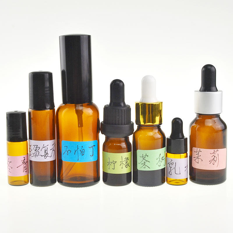 Essential Oils Bottle Body Sticker adhesive handwritten label Paper rectangular Dotre apply 100 pieces