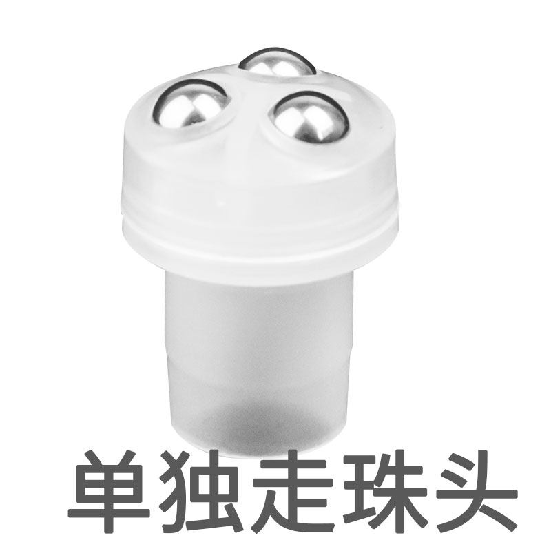 Essential Oil Bottle Ball Bearing Head Steel Ball Black Solo Walk Pearl Massage 18 Teeth 16 Tooth Essential Oil Bottle Apply Upscale