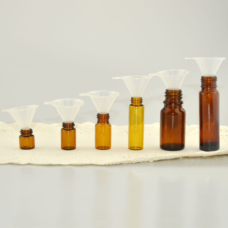 Small number transparent essential oil funnel Mini liquid split up tool Safe No Smell Perfume Cosmetics Funnel