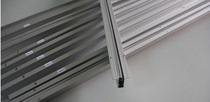 Factory-made steel doors aluminum alloy lifting and sweeping strips indoor doors sound insulation windproof dustproof and sweeping strips