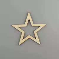 Пентагональный деревянный чип 5 19,9 Юань 8 см