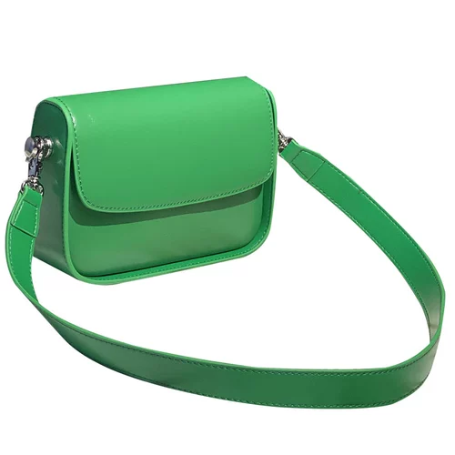 Летняя модная кожаная сумка на одно плечо, в корейском стиле, из натуральной кожи