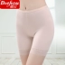 Quần legging mỏng bên ngoài mặc size lớn ba điểm quần bảo hiểm eo cao mùa xuân và hè nữ quần ren an toàn quần short chống sáng quần sooc da nữ cao cấp Quần short