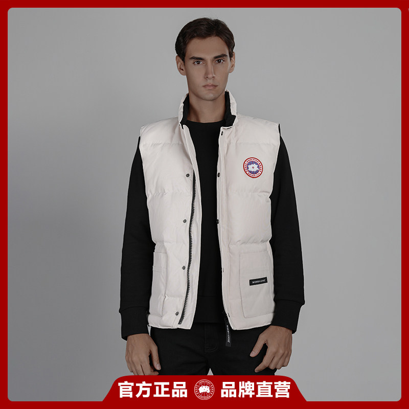 Official Canada Ai Big Goose Men's Down Vest Down Jacket Winter Tooling Couple Vest Vest Vest Women