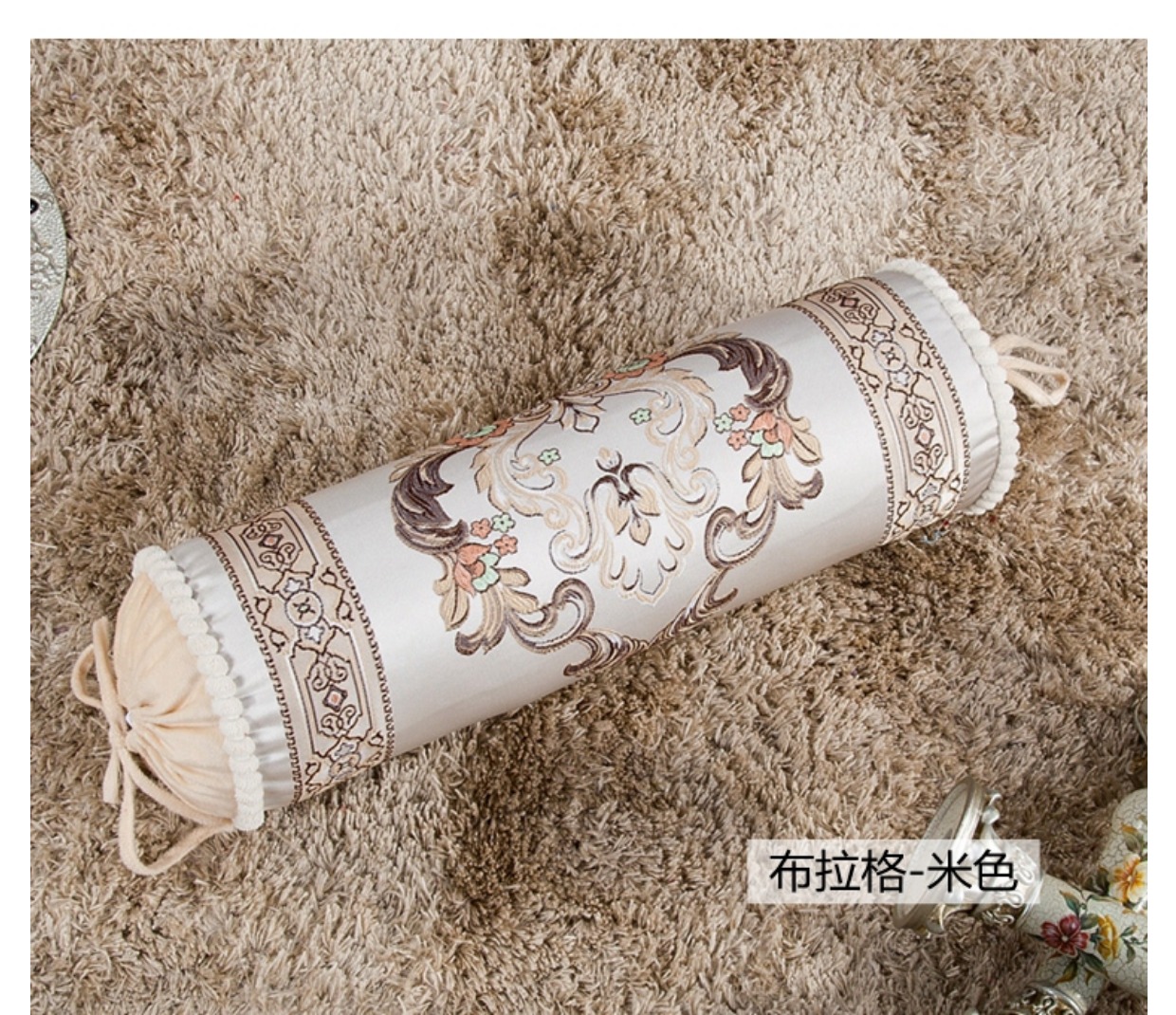 Kẹo đa năng châu Âu gối sofa gối gối tay để tăng thời trang gió quốc gia hình trụ đệm eo với lõi Gối văn phòng 2 trong 1