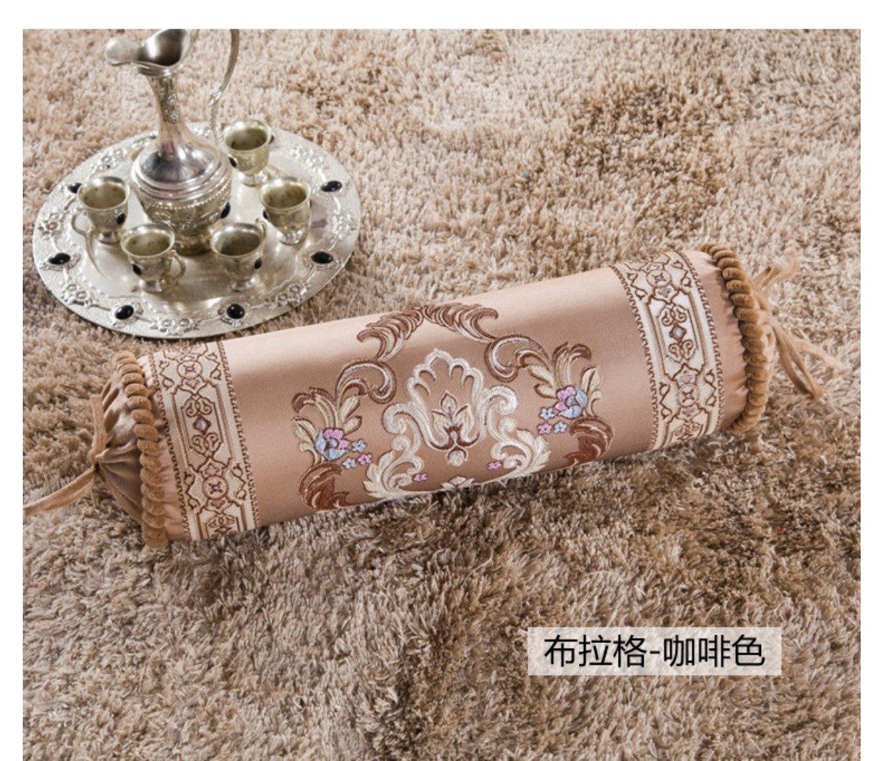 Kẹo đa năng châu Âu gối sofa gối gối tay để tăng thời trang gió quốc gia hình trụ đệm eo với lõi Gối văn phòng 2 trong 1