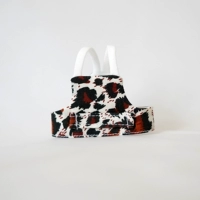 Леопардовый принт маленький жилет