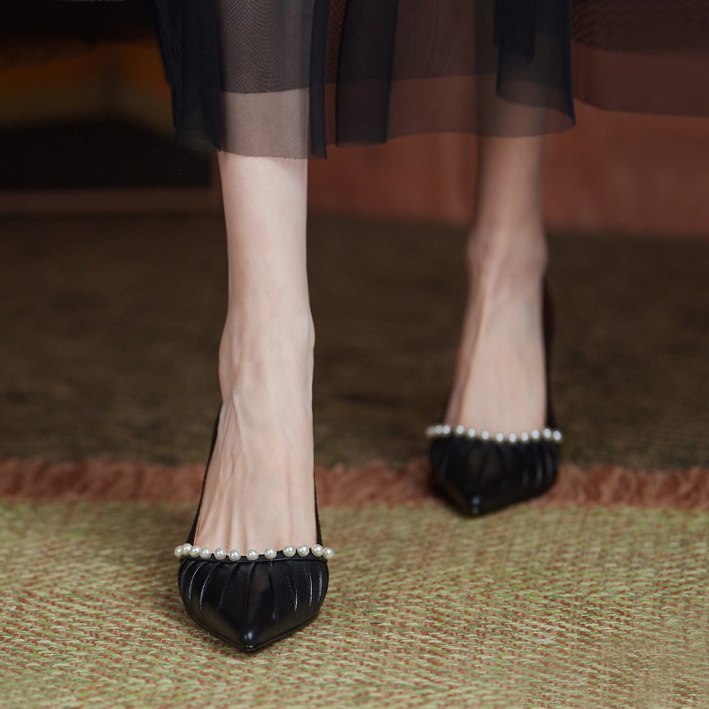Givenivan s small crowddesign giant look @ high heel shoe finer with pointy shallow mouth single shoe temperament