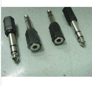 Eken ICON sound card wiretapping headphone adapter 3 5 mother turns 6 5 Gongecon electronic drummer converts head