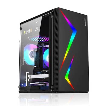 Atx Desktop Computer Side-Transparent Usb3.0 Gaming Glass DIY Large and Small Chassis Empty Case Power Supply Water Cooling Back Routing