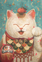 Wood puzzle 300 500 1000 pieces of adult decompression childrens puzzle large super difficult toy lucky cat