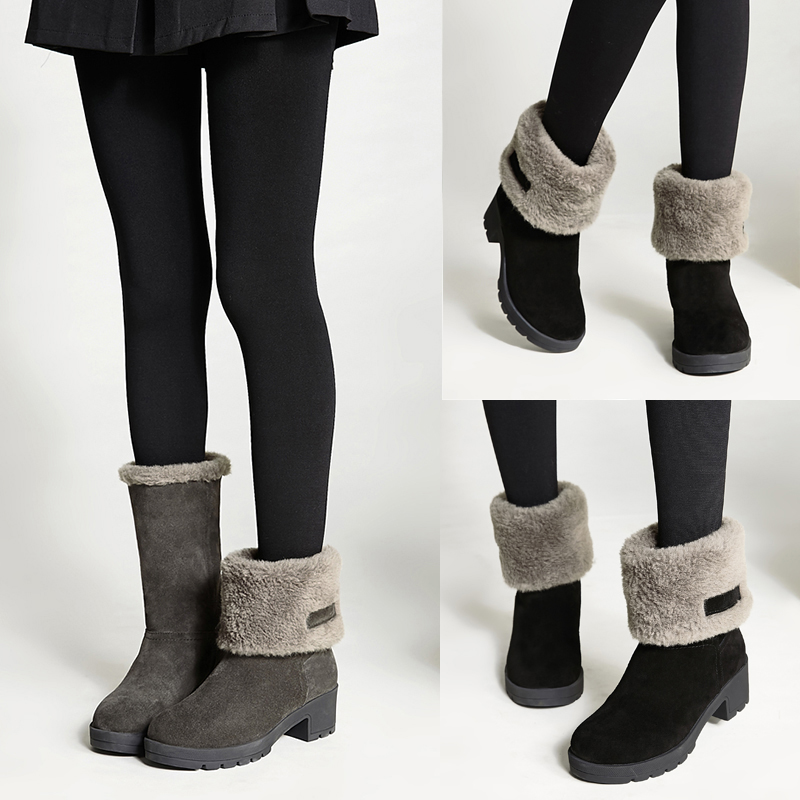 Bottes mi-saison femme en Caoutchouc - Ref 3249787 Image 1