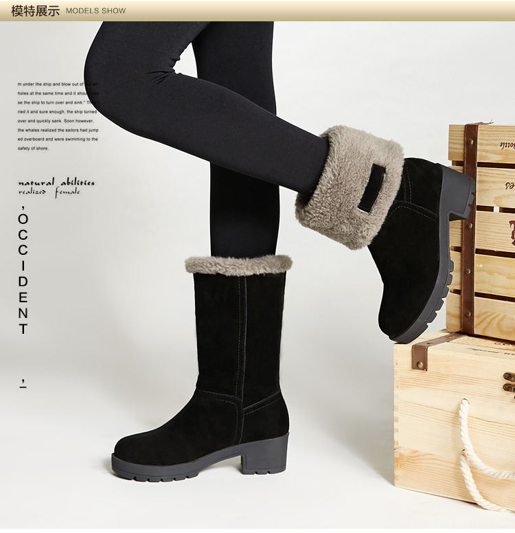 Bottes mi-saison femme en Caoutchouc - Ref 3249787 Image 33