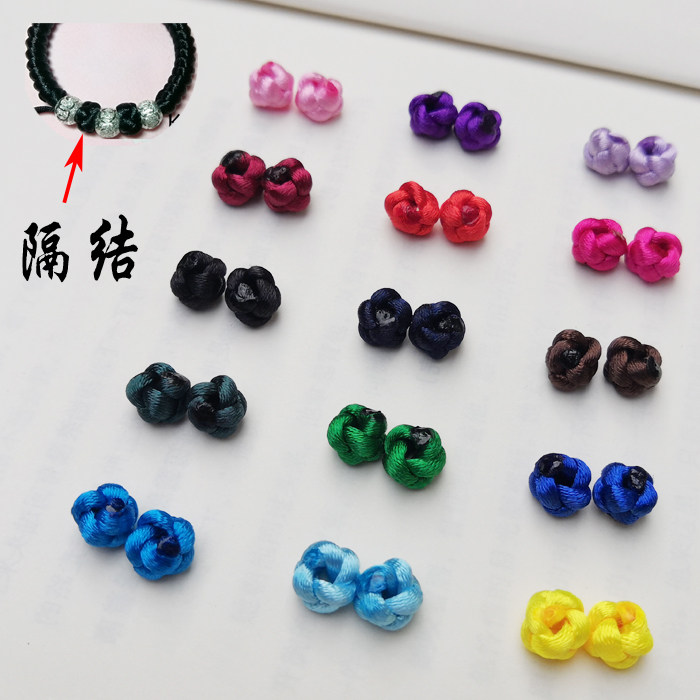 Handmade Great Pineapple Knot 8mm button Knot Finished Hand Rope Necklace Sepal Necklace Septies China Knots Accessories Material Gold