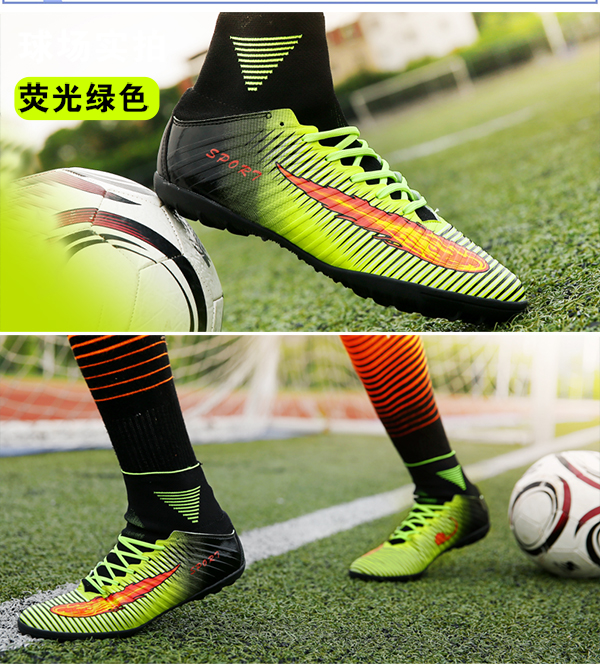 Giày bóng đá cao cấp nam gãy móng tay sát thủ 11 con ong độc CR7 Messi C Luo thi đấu bóng giày sinh viên đào tạo giày nam - Giày bóng đá giày đá bóng nike